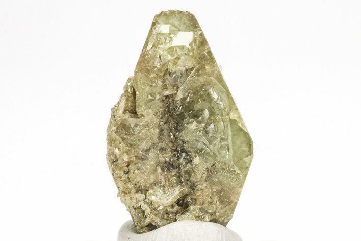 Sharp, Green Titanite (Sphene) Crystal - Brazil #214904